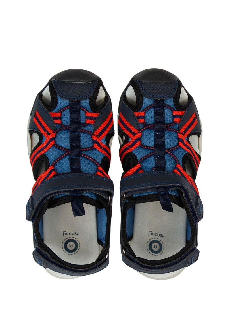 Sandalia outdoor ficcustex velcro junior niño 917-2