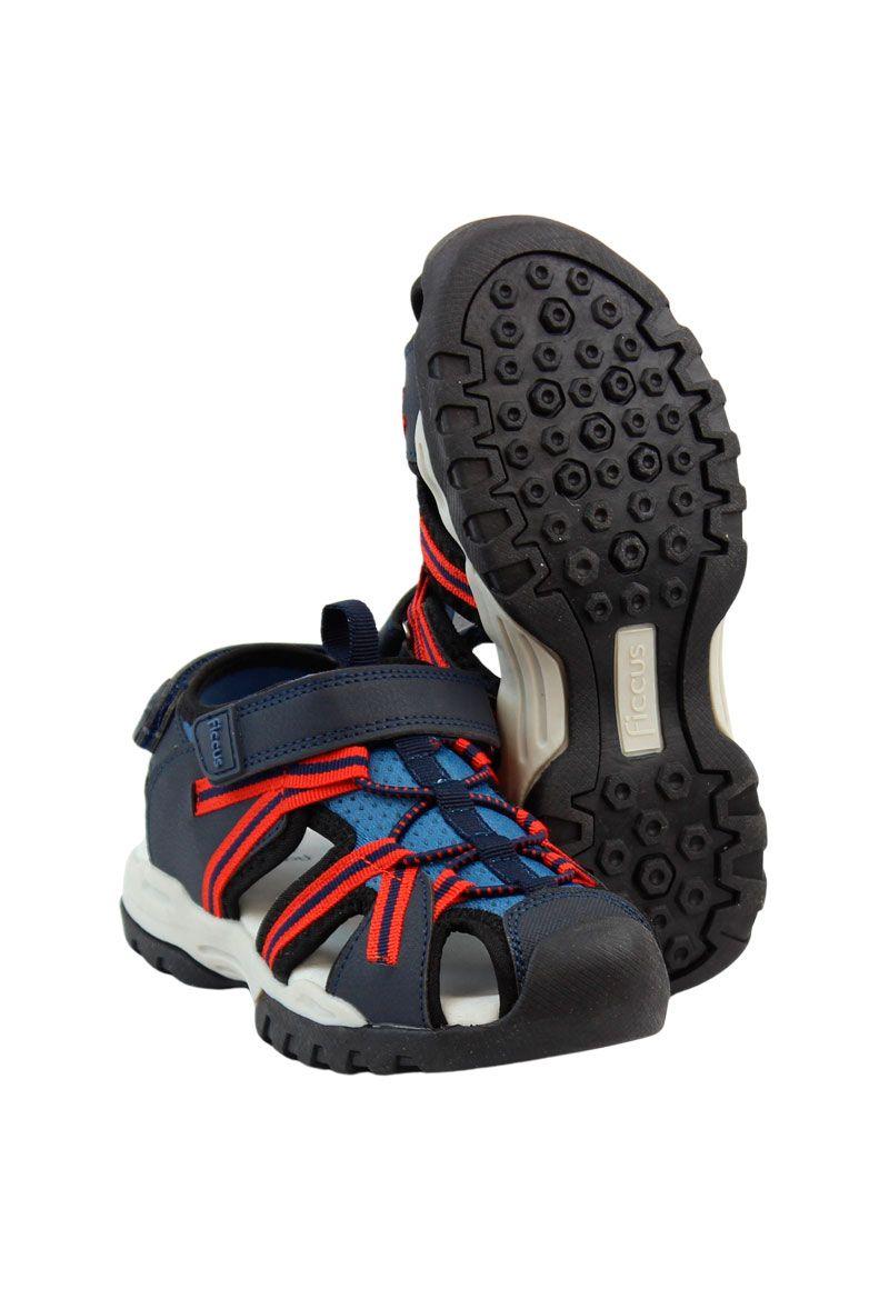 Sandalia outdoor ficcustex velcro junior niño 917-3