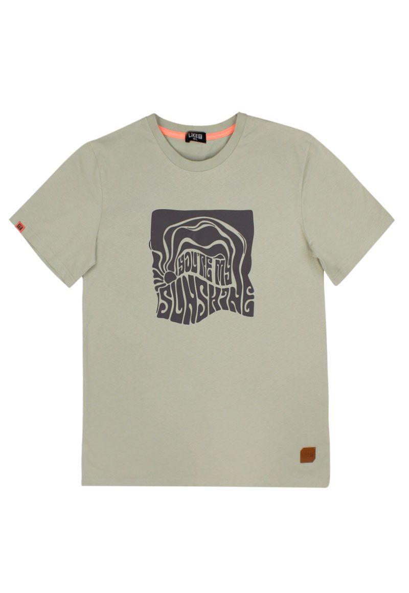 Polera teens niño puff print freemind 501-0