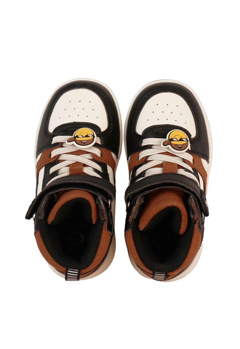 Zapatilla urbana caña velcro elástico kids niño 855-2