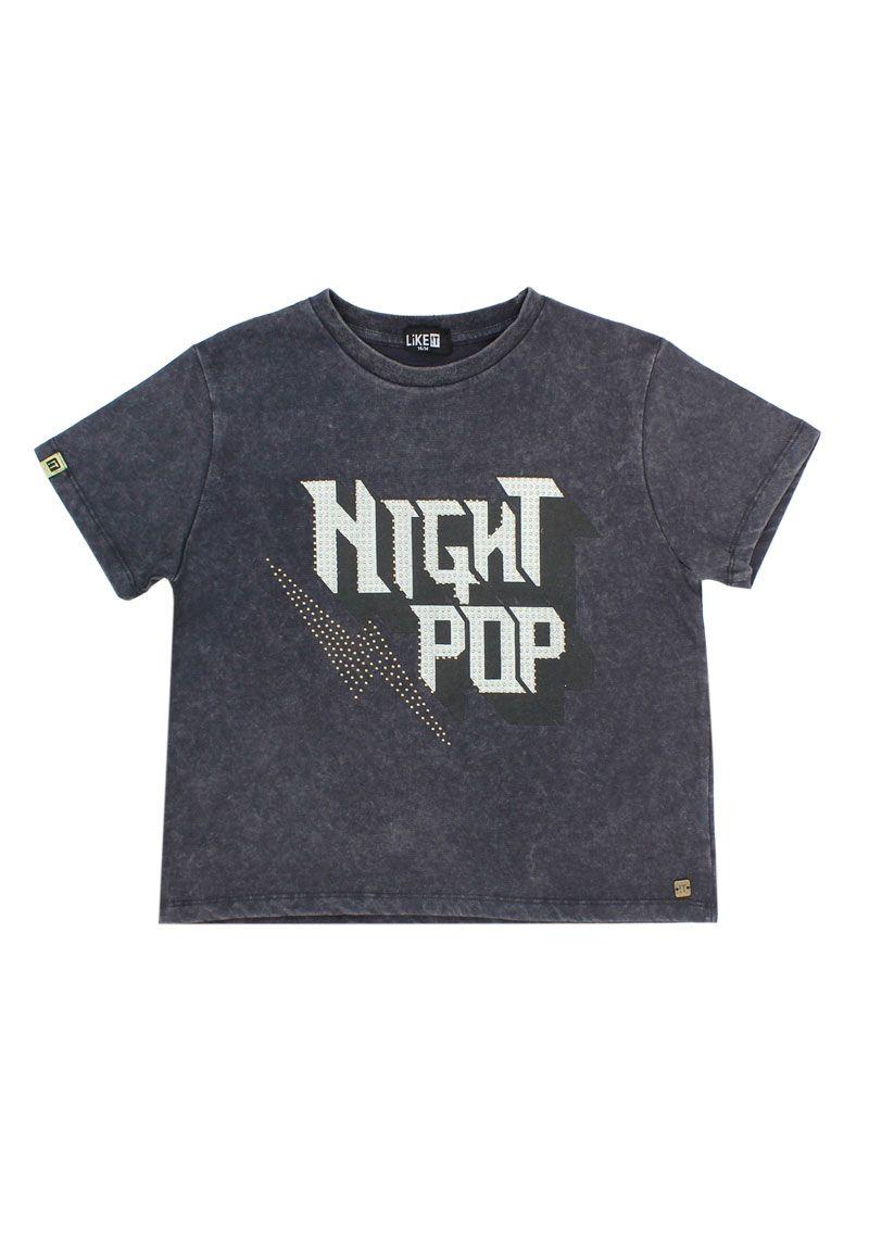 Polera teens niña desgastada move 535-0