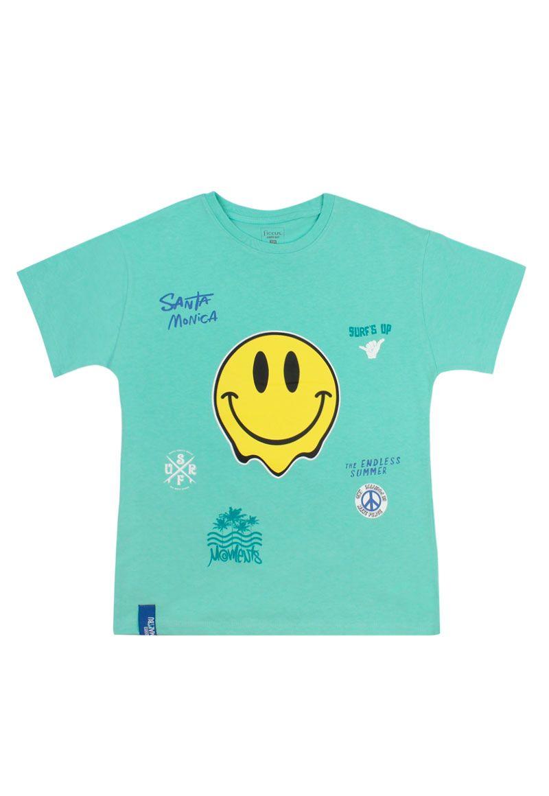 Polera junior niño smile malibu 352-0