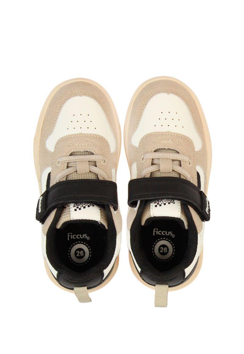 Zapatilla urbana velcro elástico kids niño 882-2
