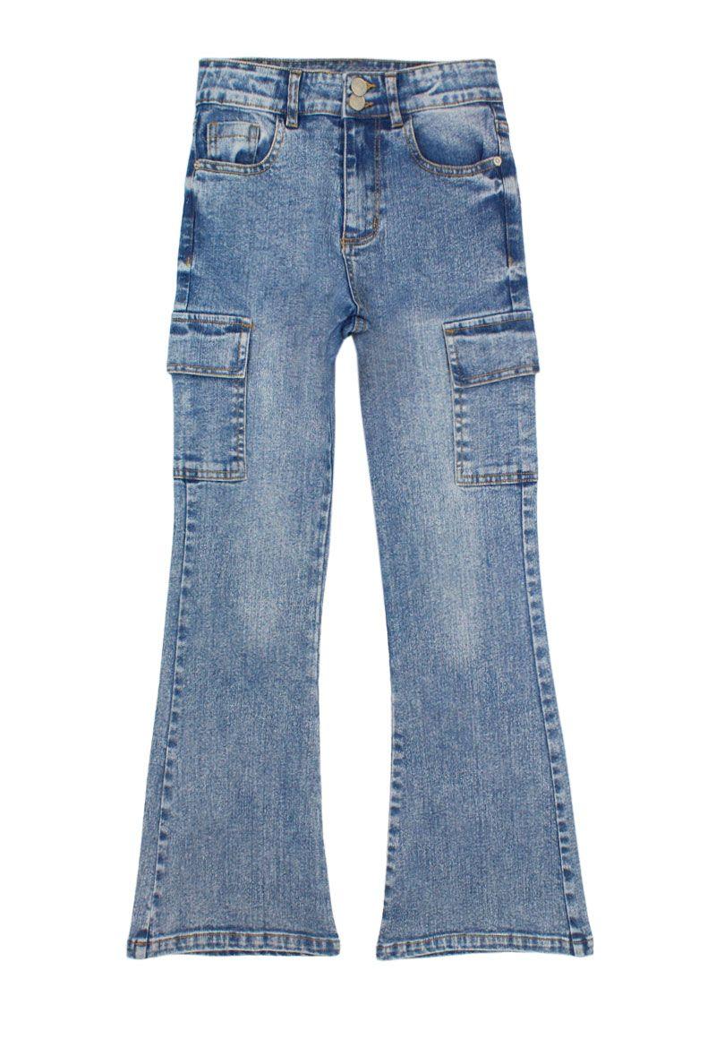 Jeans junior niña flare move 378-0