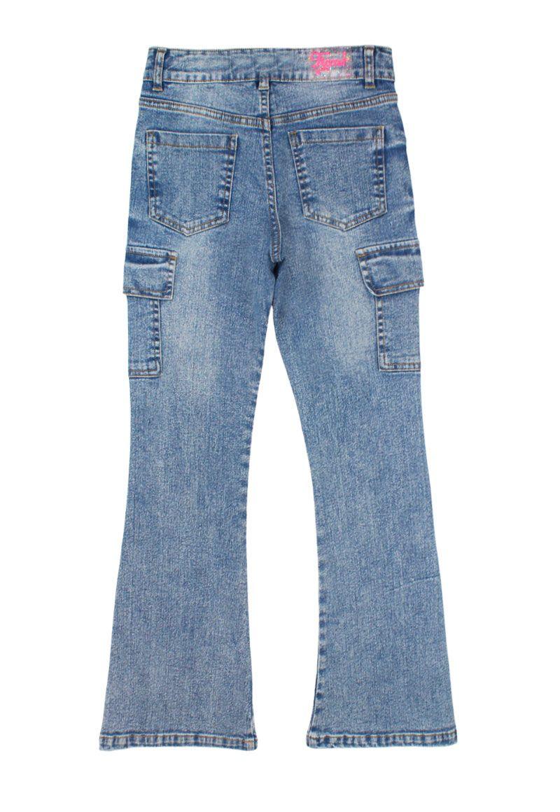 Jeans junior niña flare move 378-1