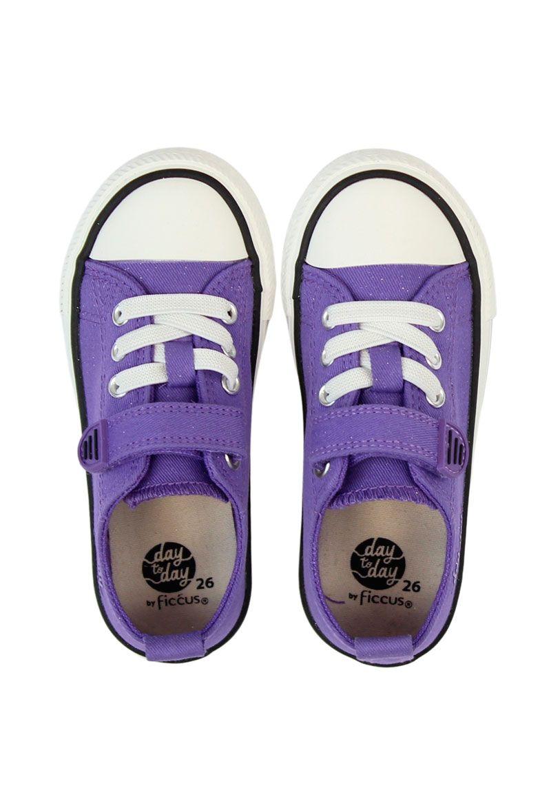 Zapatilla urbana day to day velcro elástico niña 954t-2