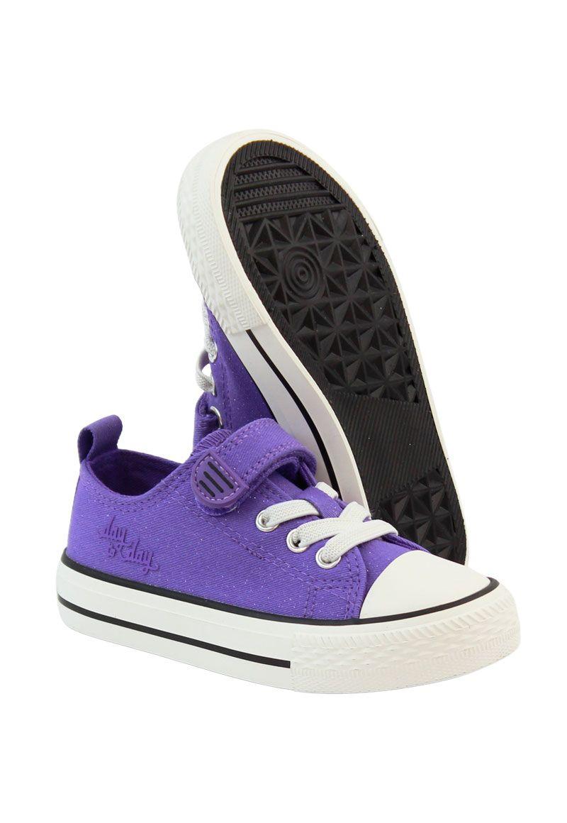 Zapatilla urbana day to day velcro elástico niña 954t-3