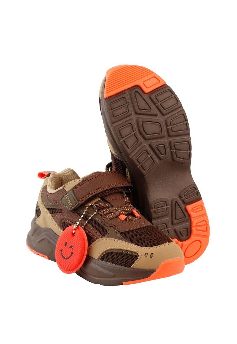 Zapatilla sport velcro elástico junior niño 904-3
