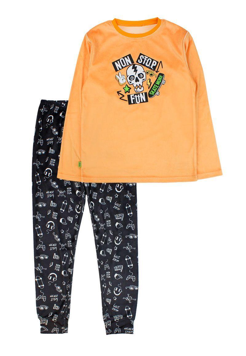 Pijama jr niño plush skull 352m-0