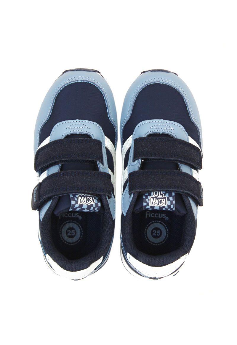 Zapatilla sport jogigng 2 velcros a caminar niño 885-2