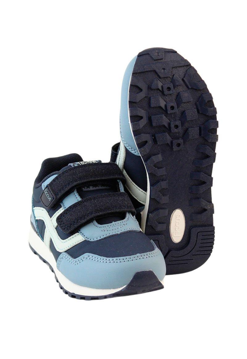 Zapatilla sport jogigng 2 velcros a caminar niño 885-3