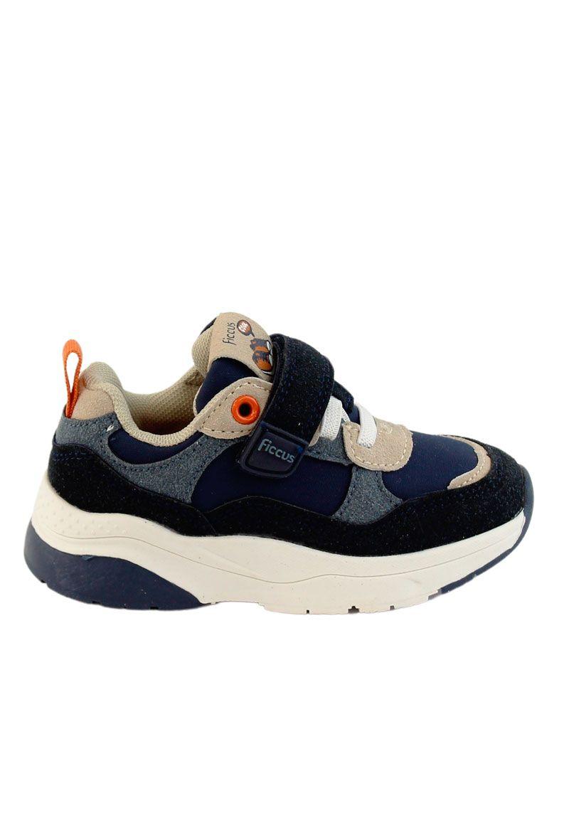 Zapatilla sport velcro elástico principiante niño 837-0