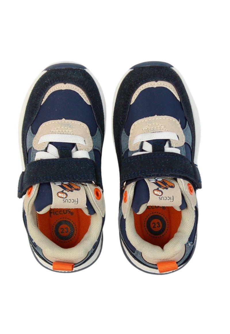 Zapatilla sport velcro elástico principiante niño 837-2