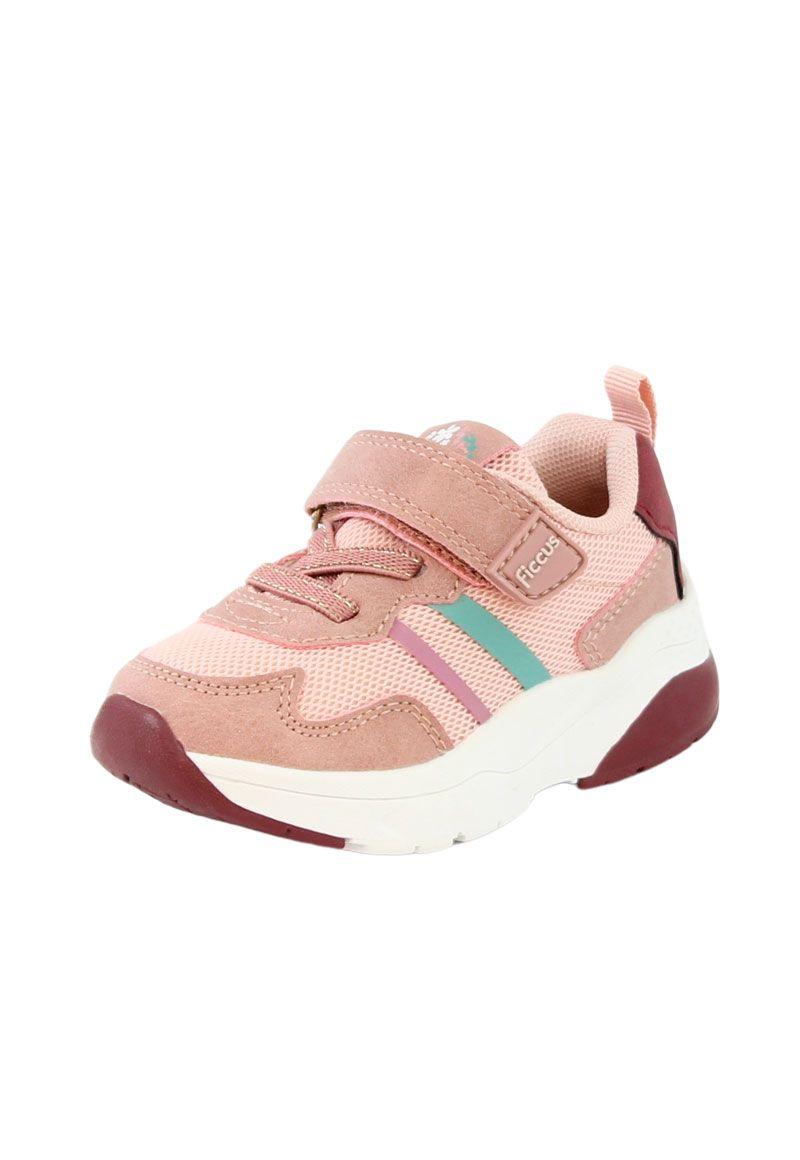 Zapatilla sport velcro elástico principiante niña 827-1