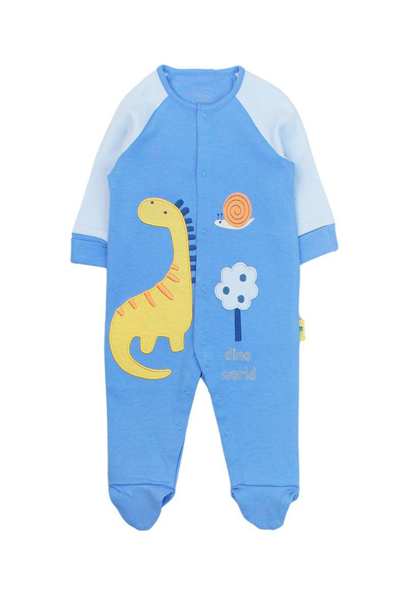 Osito newborn niño algodón dino 111-0