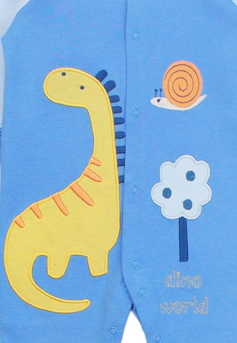 Osito newborn niño algodón dino 111-2