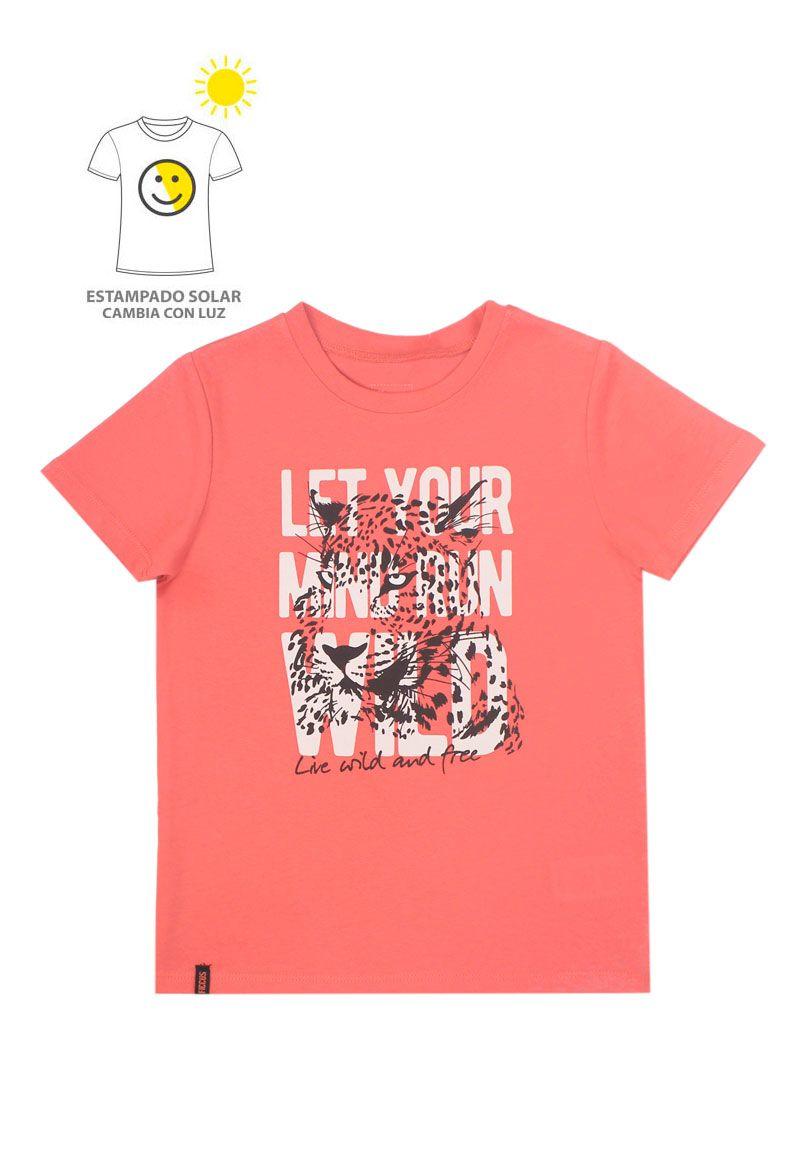Polera kids niño estampado solar 793-0
