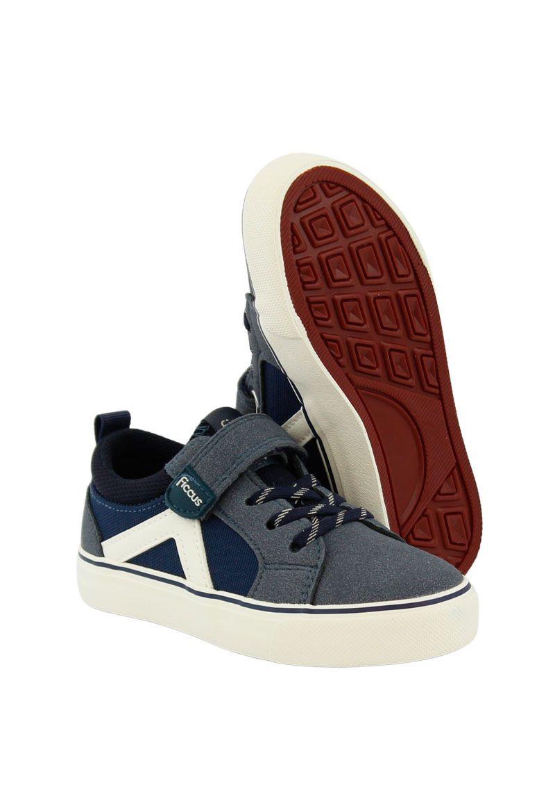 Zapatilla urbana velcro elástico kids niño 866-3