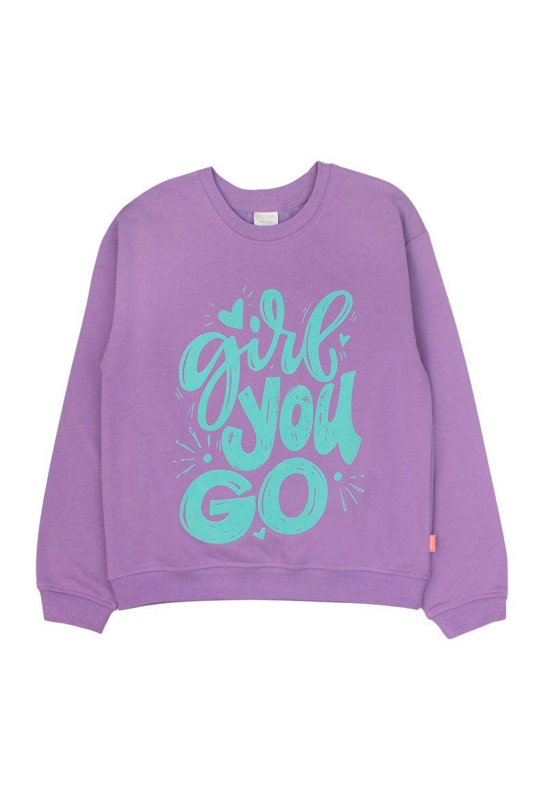 Polerón junior niña cerrado day to day 775d-0