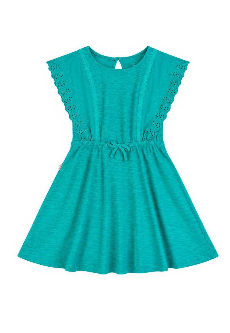 Vestido girls broderie breeze 345-0