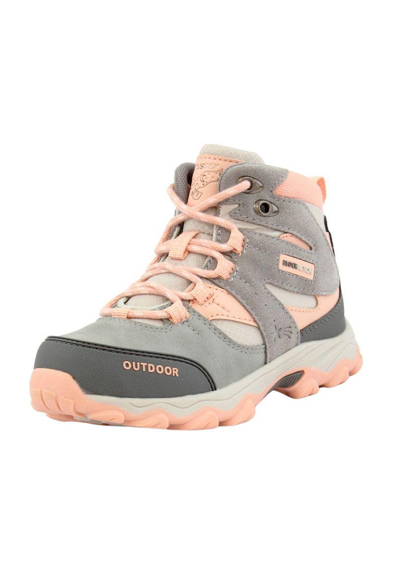 Zapatilla ficcustex block action caña cordón junior niña 898-1