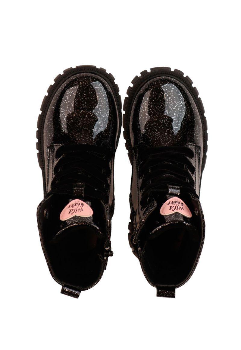 Bota junior cordón niña 876-3