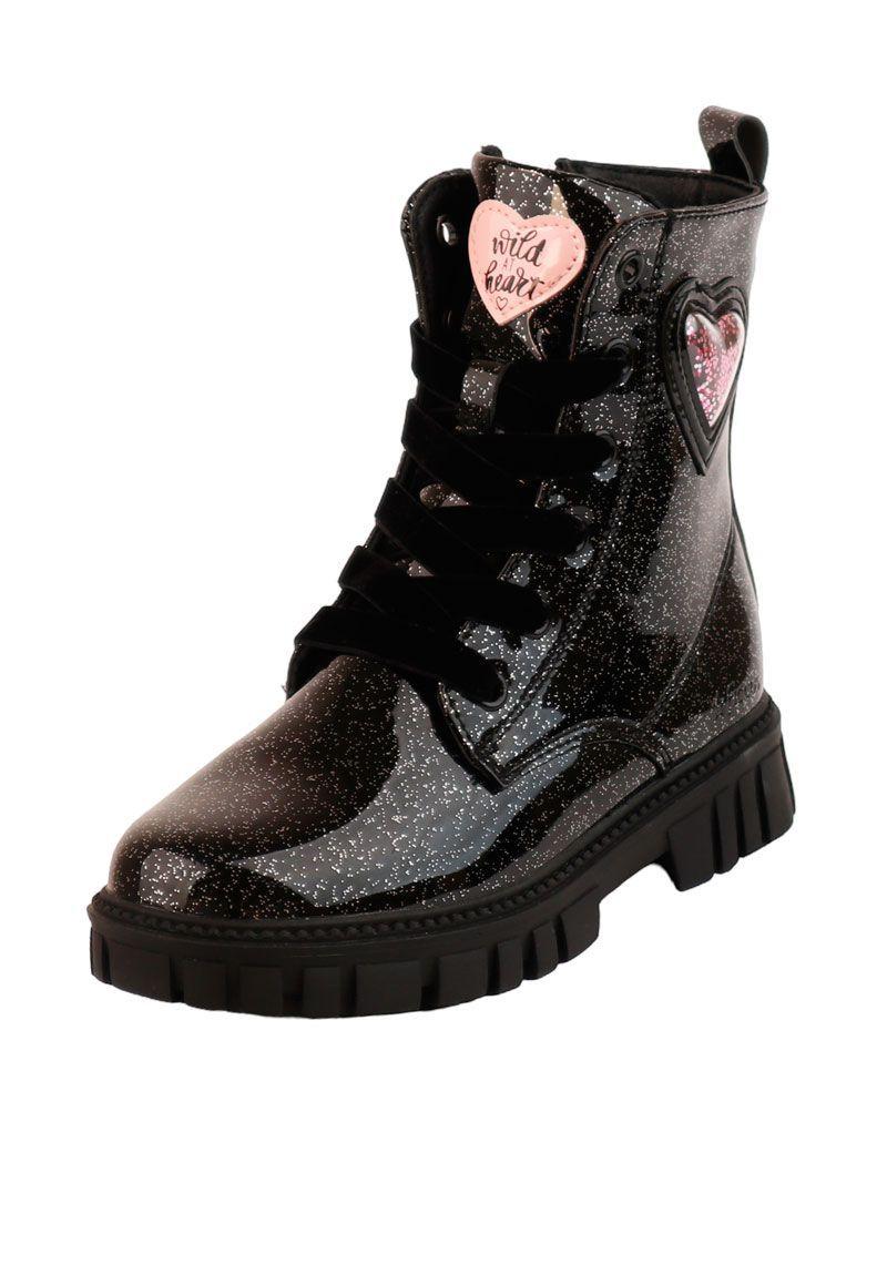 Bota junior cordón niña 876-4