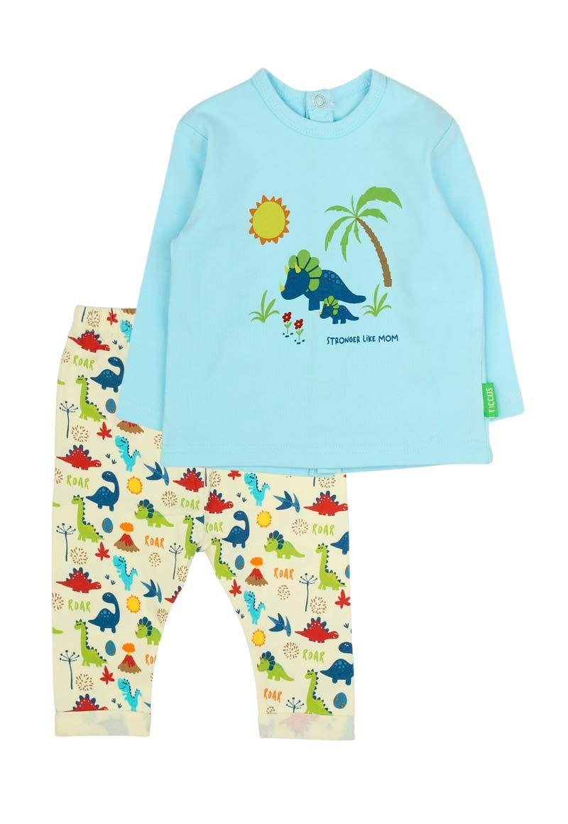 Conjunto newborn niño algodón rapport happy 104-0