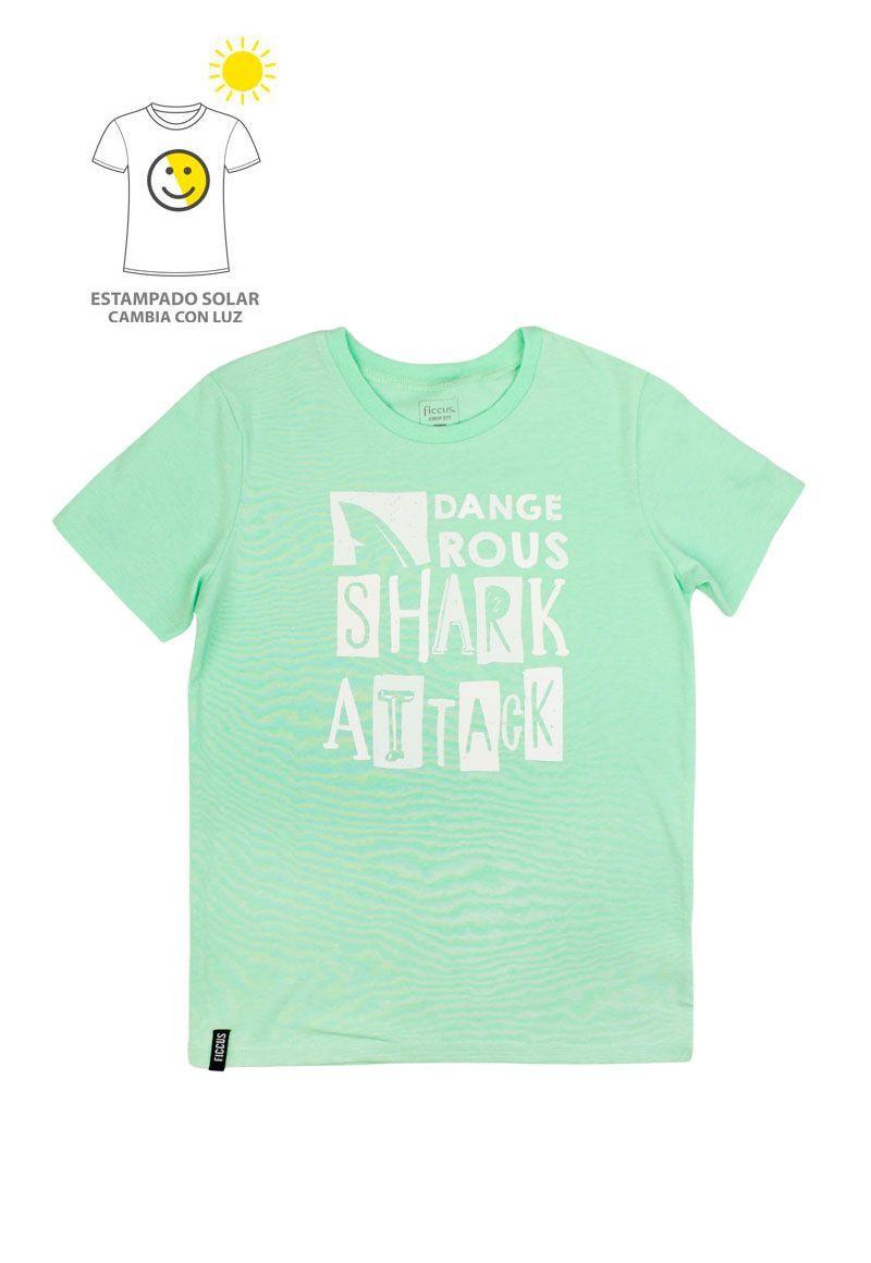 Polera kids niño estampado solar 792-1