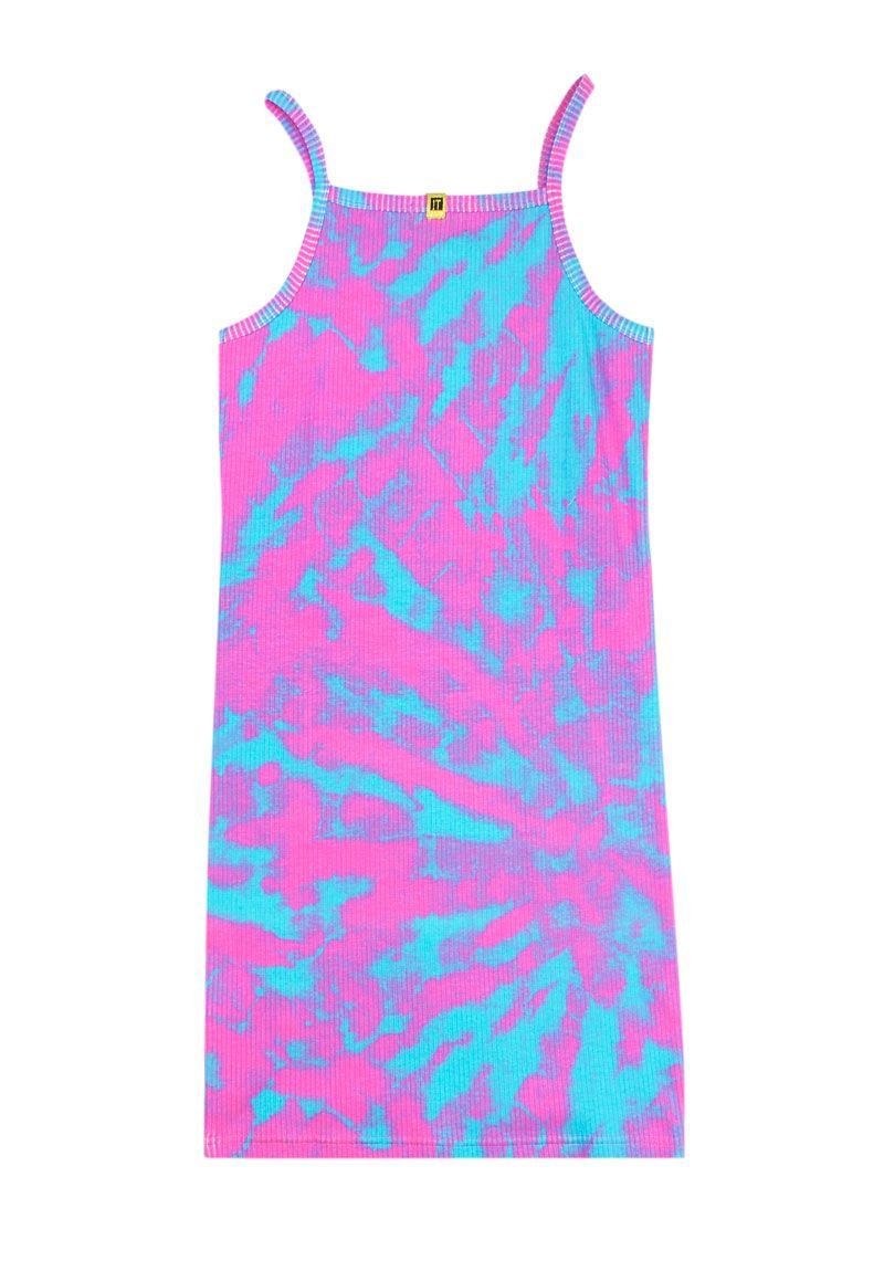 Vestido teens niña tie dye sunset 557B-1