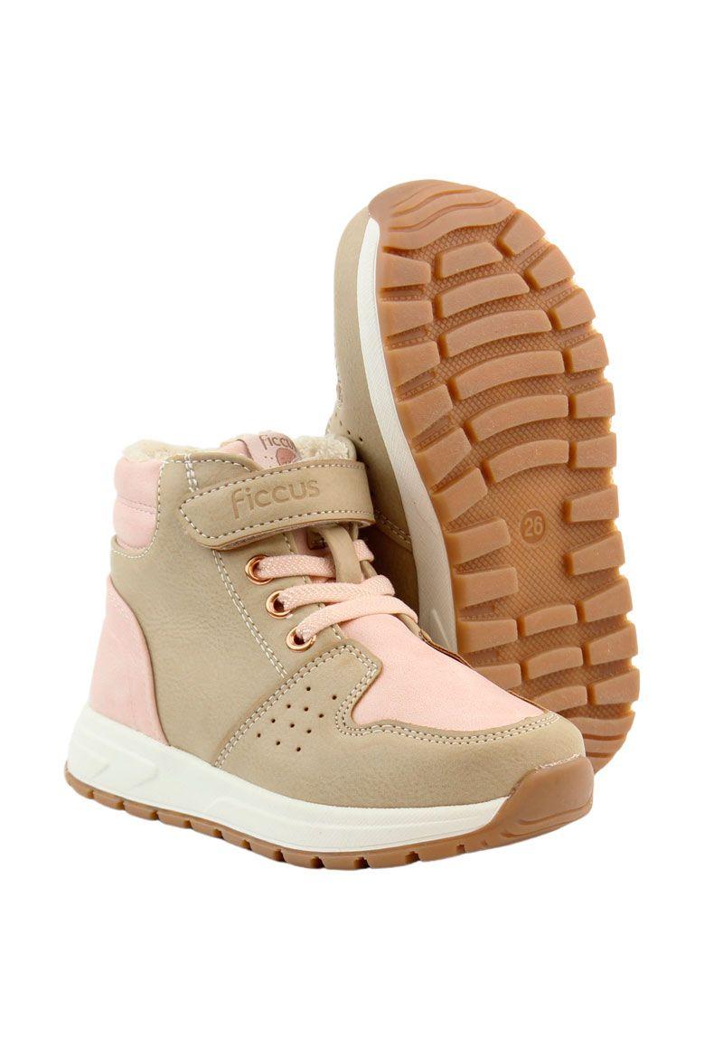 Botín velcro elástico a caminar niña 842b-3