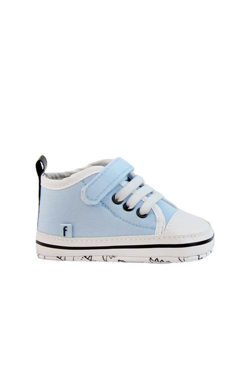 Zapatilla velcro elástico new born niño 823-0