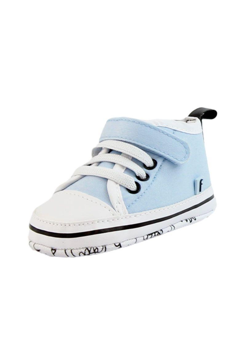 Zapatilla velcro elástico new born niño 823-1