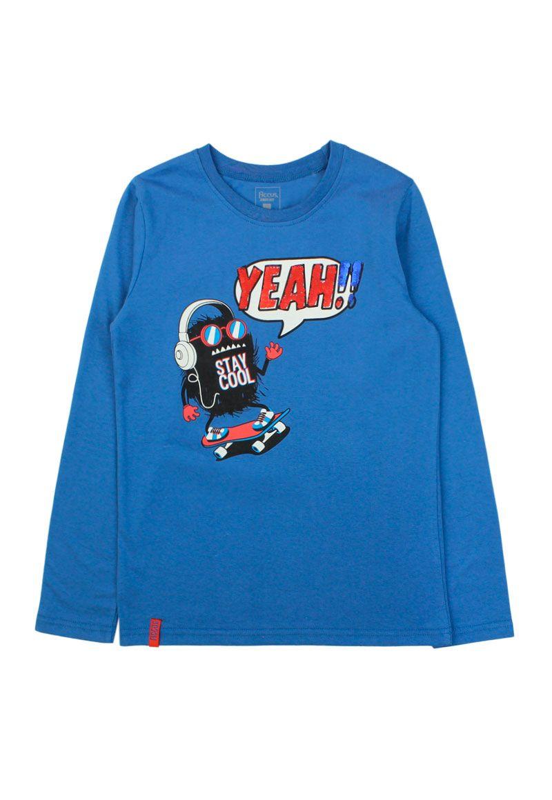 Polera junior niño lentejuelas day to day 751 W24-1