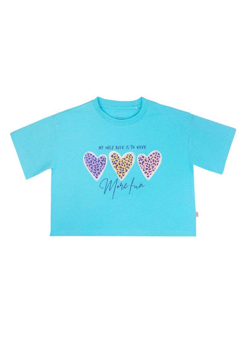 Polera junior niña corta day to day 772-0