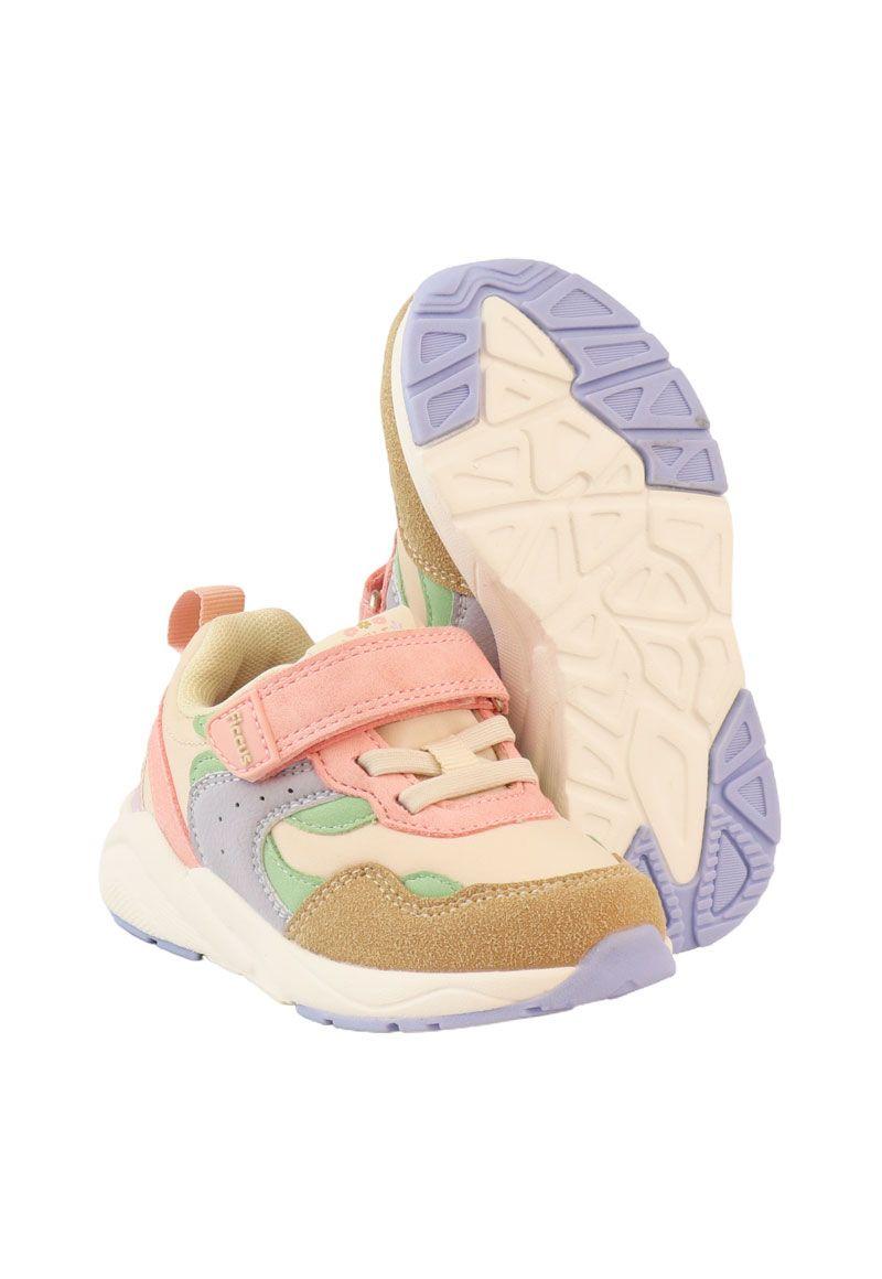 Zapatilla sport velcro elástico principiante niña 823-3