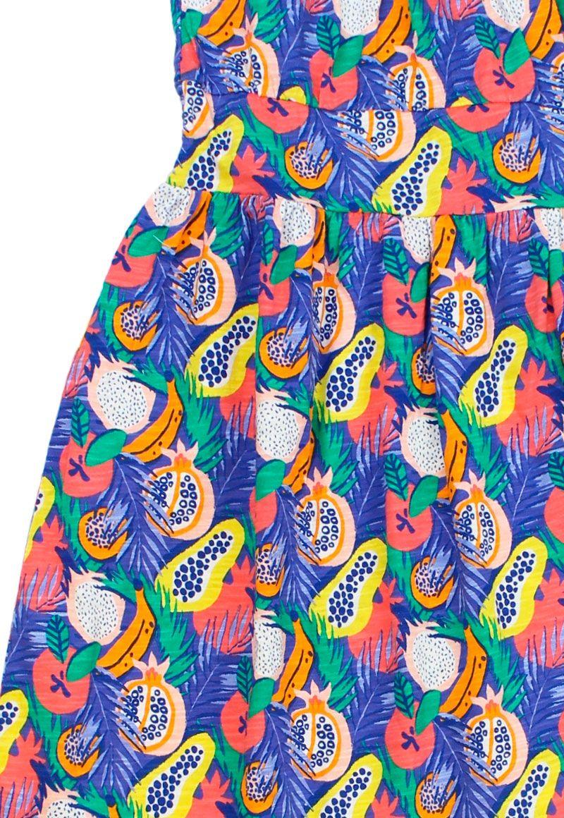 Vestido junior niña estampado energy 421b-2