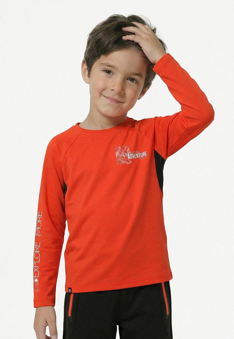 Polera niño m/larga ficcustex 568v-0