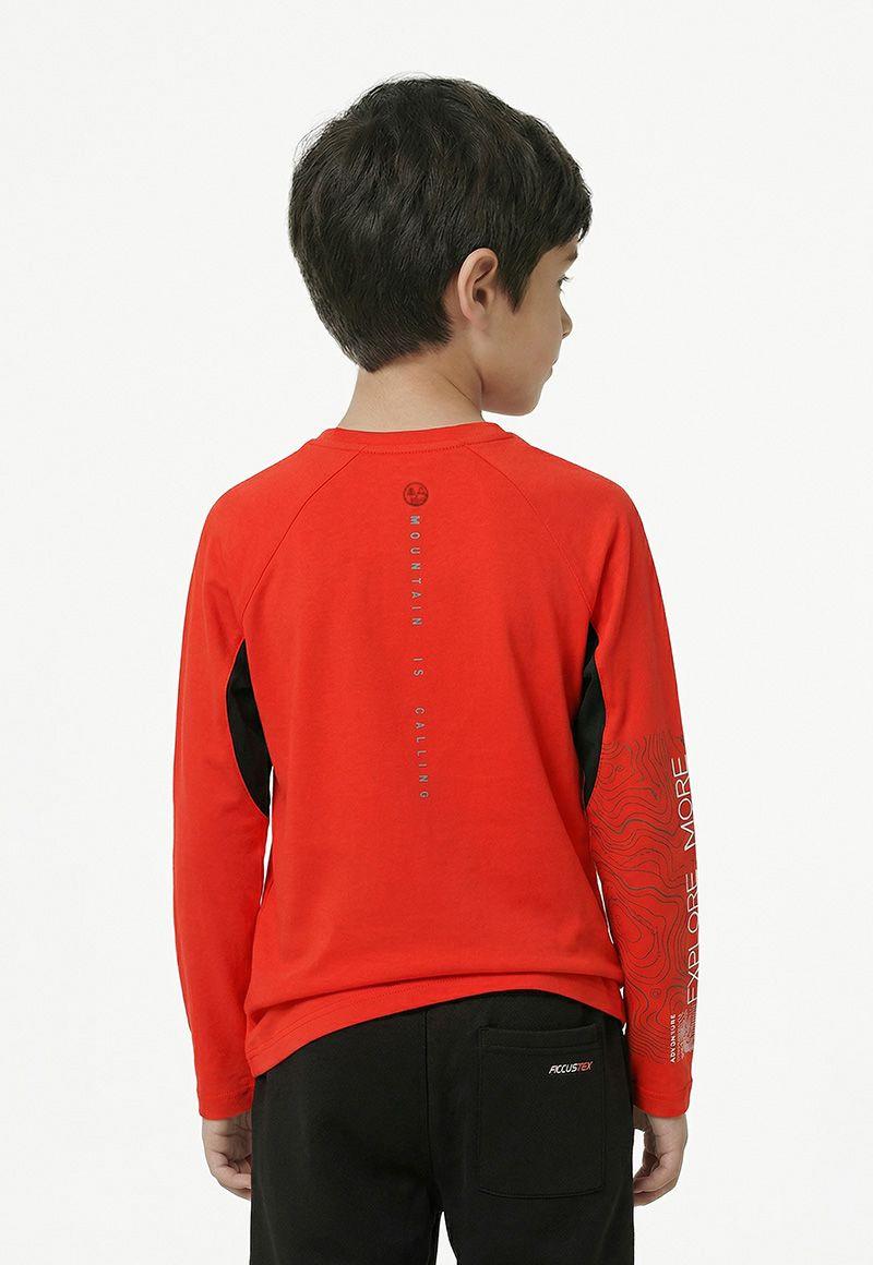 Polera niño m/larga ficcustex 568v-2