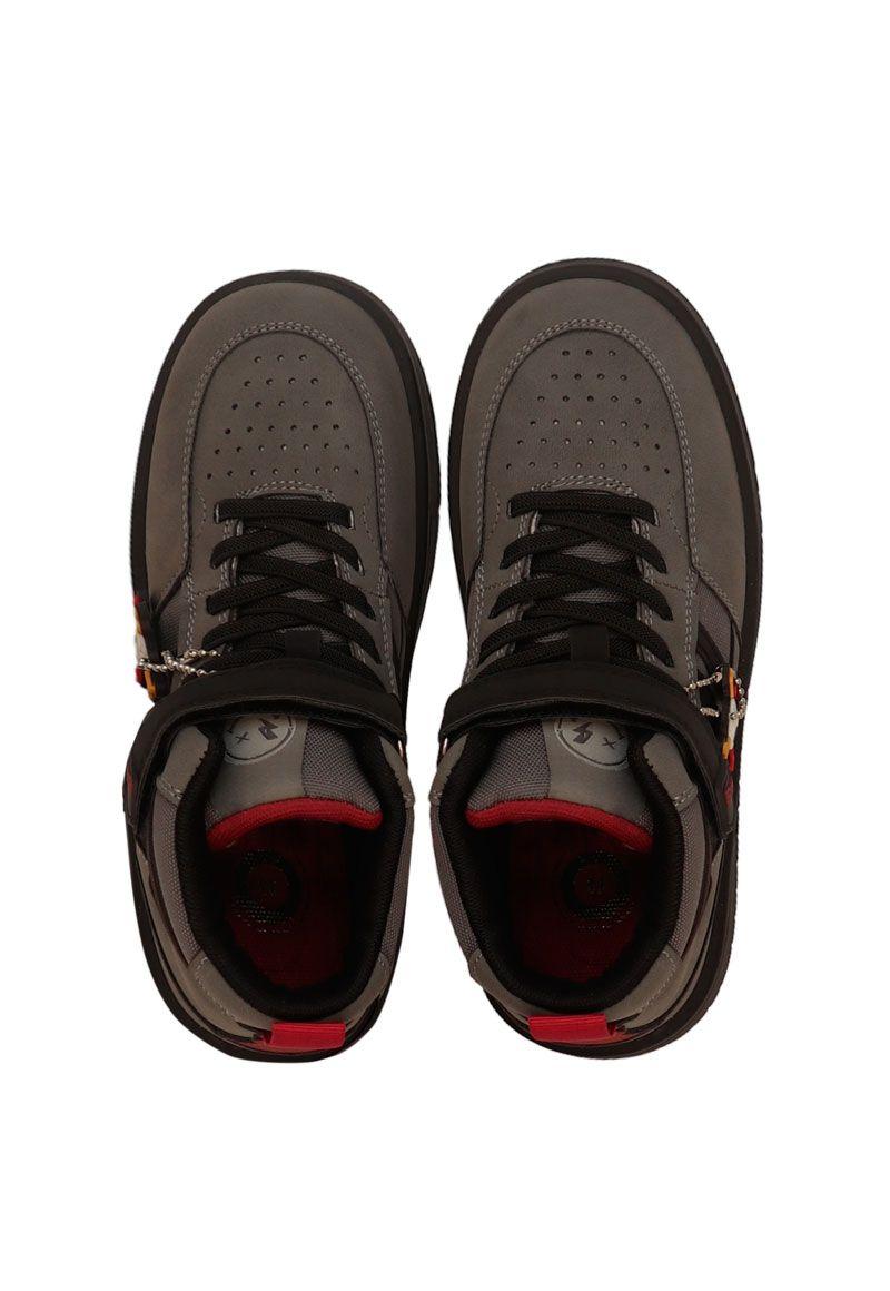 Zapatilla urbana caña velcro elástico junior niño 896-2