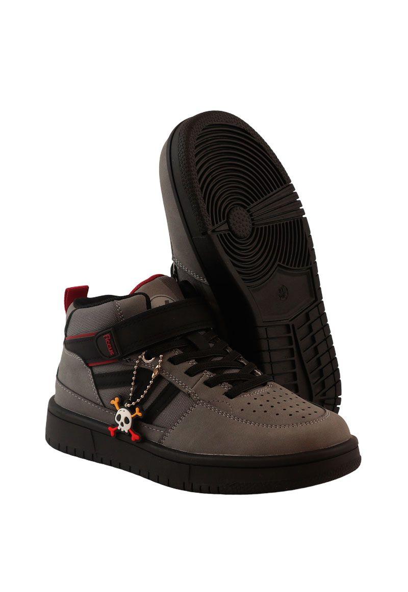 Zapatilla urbana caña velcro elástico junior niño 896-3