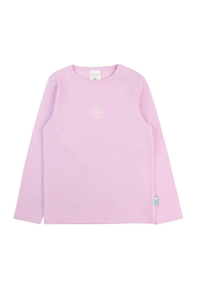 Polera kids niña rib arctic 275-0