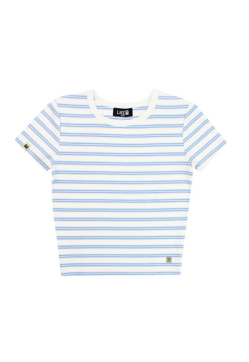 Polera teens niña rayas sundaze 430-0