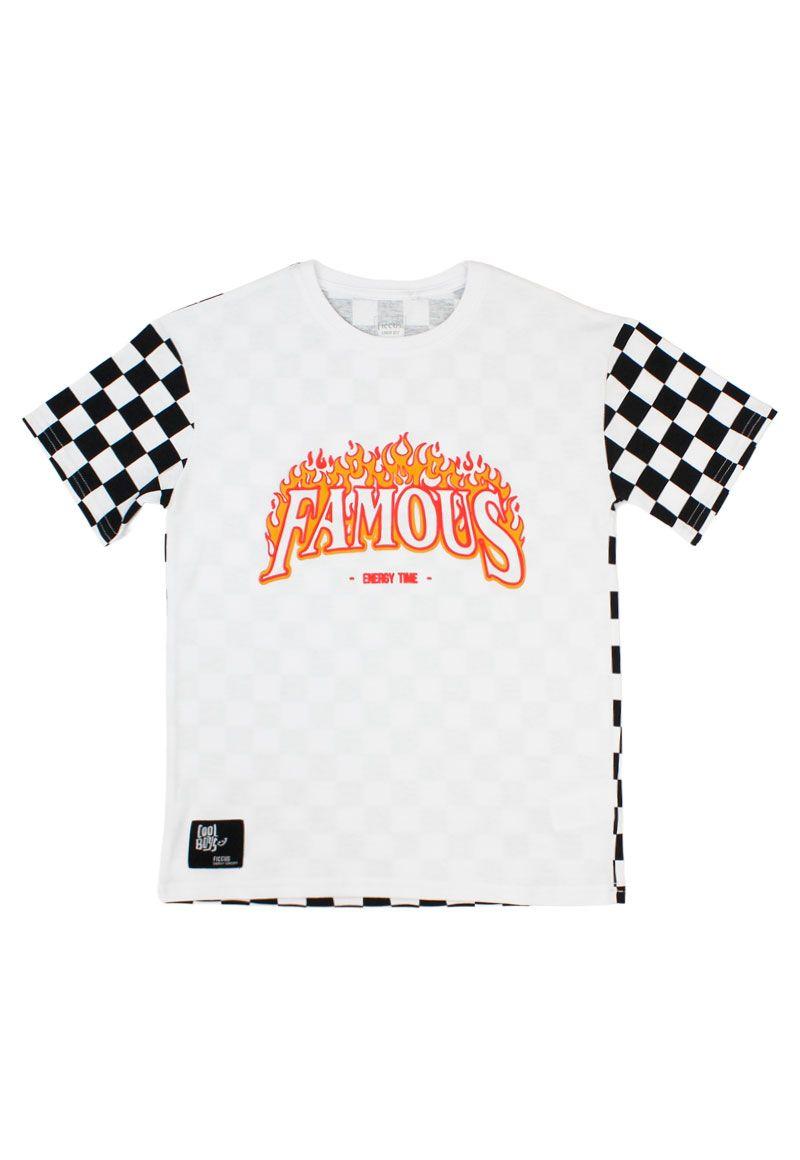 Polera junior niño cuadros energy 350b-0