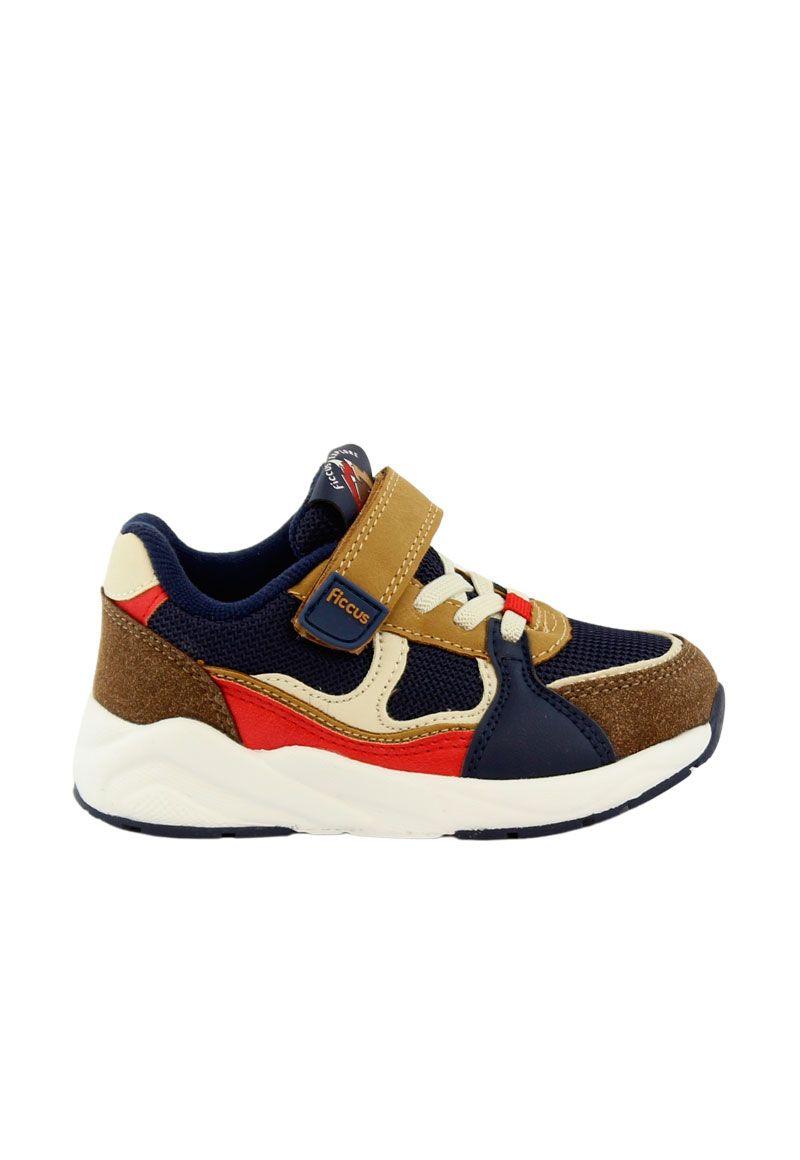 Zapatilla sport velcro elástico kids niño 870-0