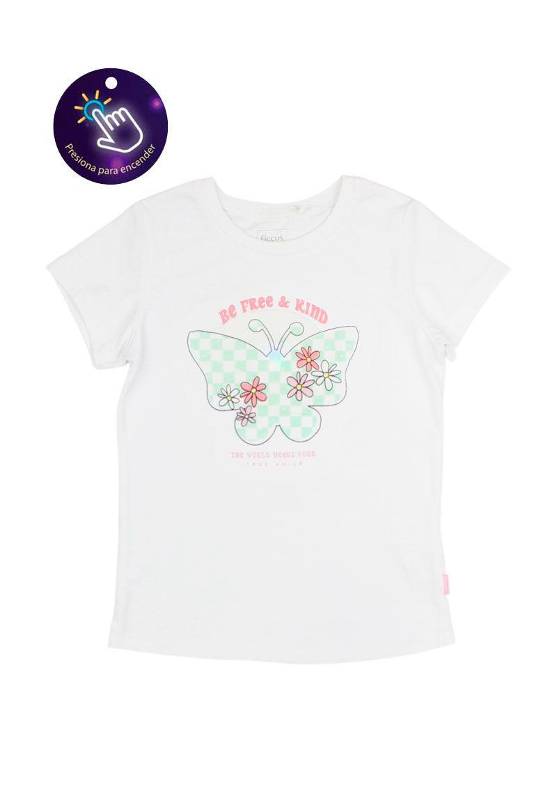 Polera kids niña power light 793-0