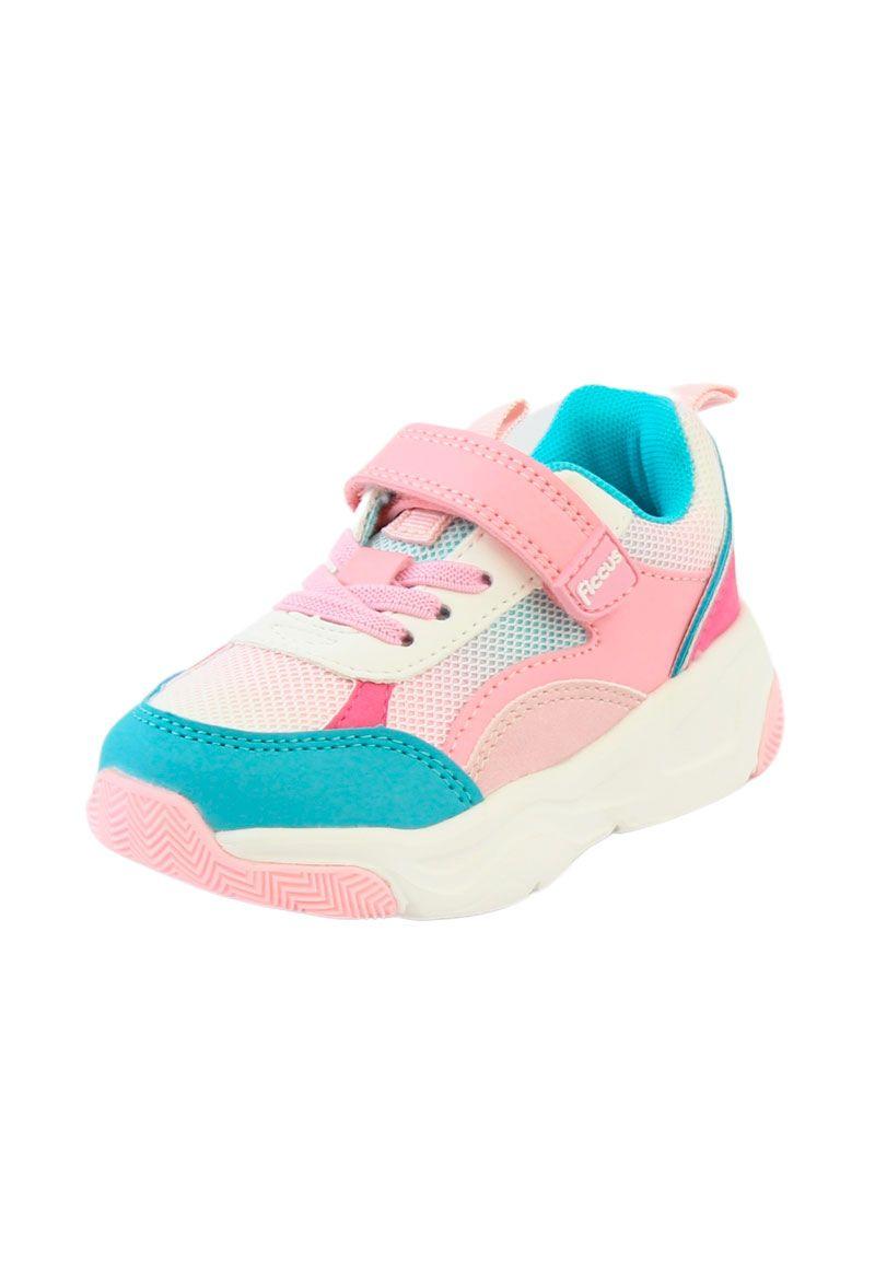 Zapatilla sport velcro elástico kids niña 871-1