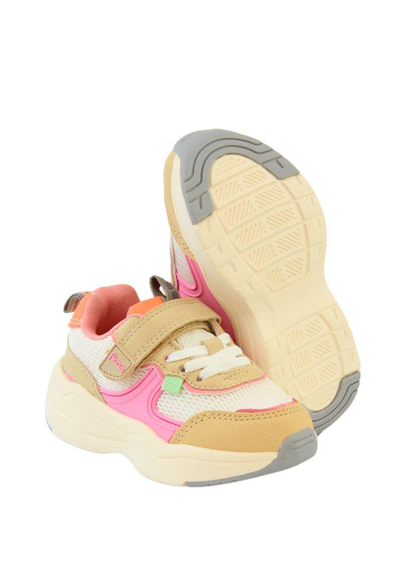 Zapatilla sport velcro elástico kids niña 870-3