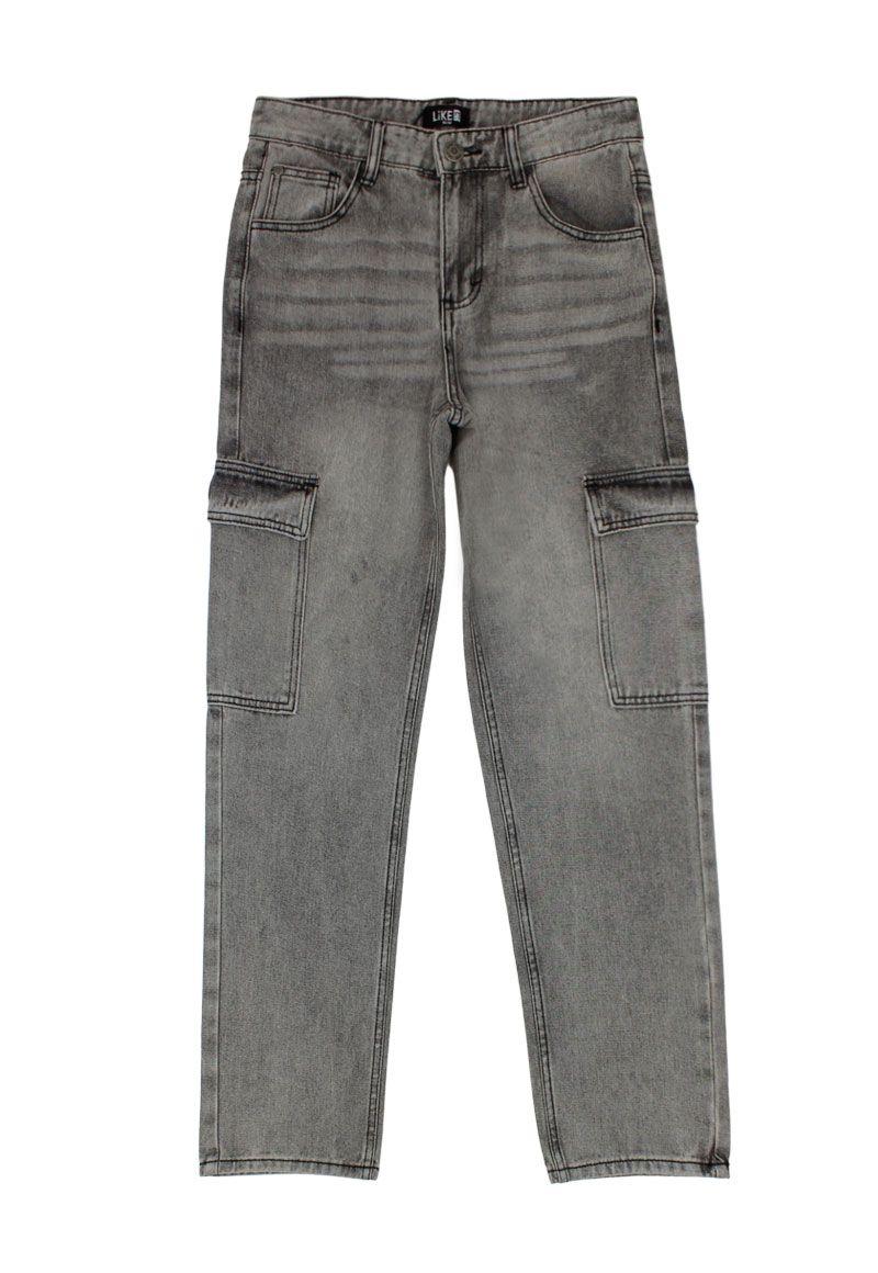 Jeans teens niño cargo move 521-0