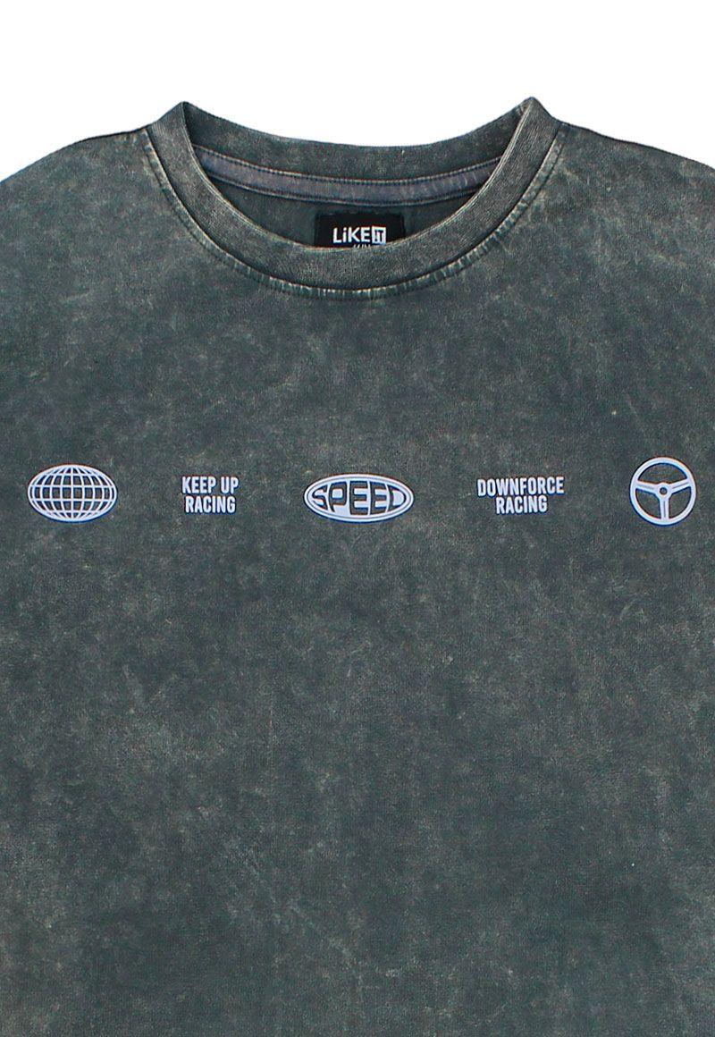 Polera teens niño desgastada attitude 407v-2